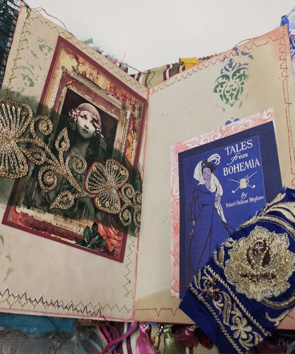 Vintage Bohemian Junk Journal