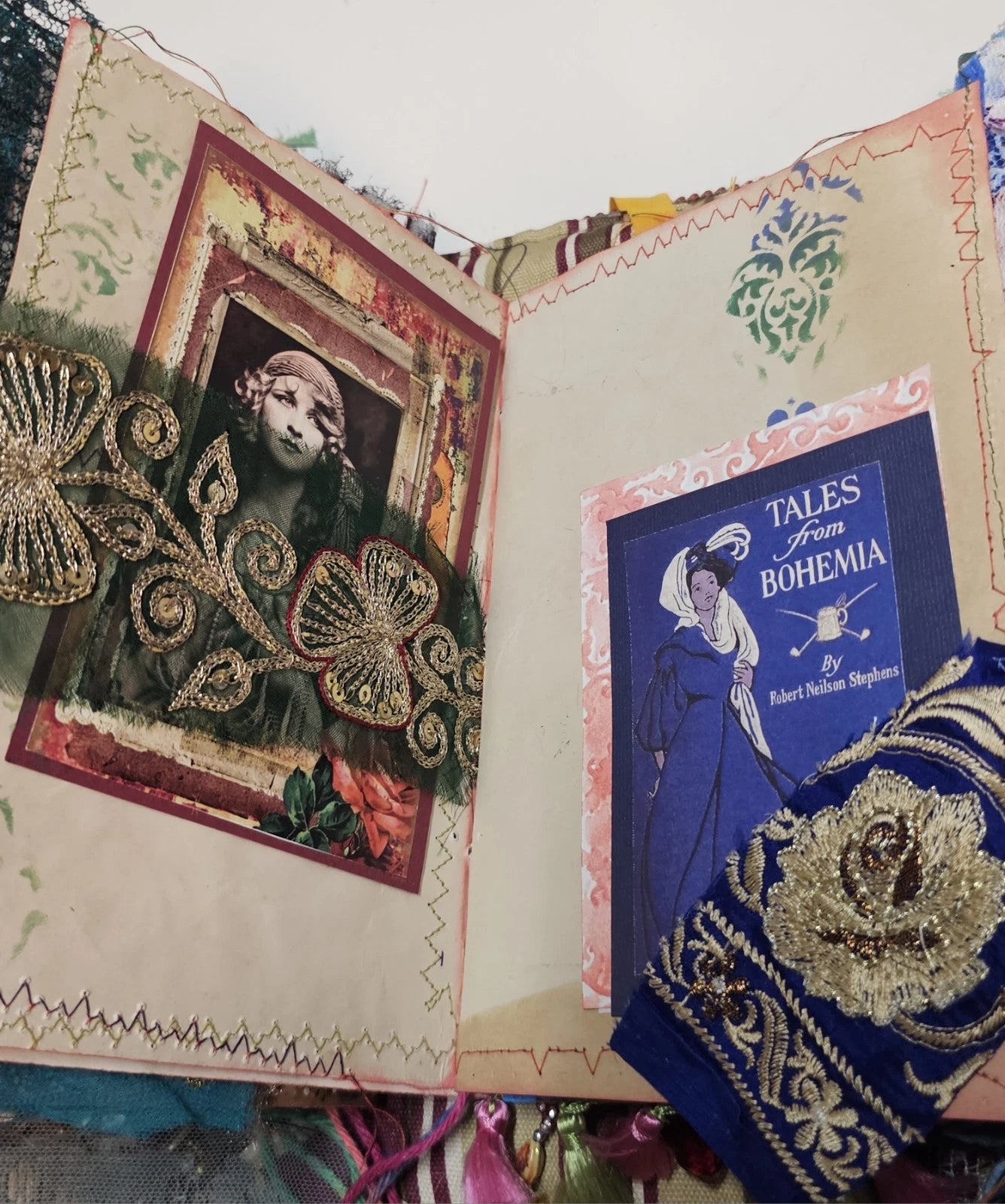 Vintage Bohemian Junk Journal