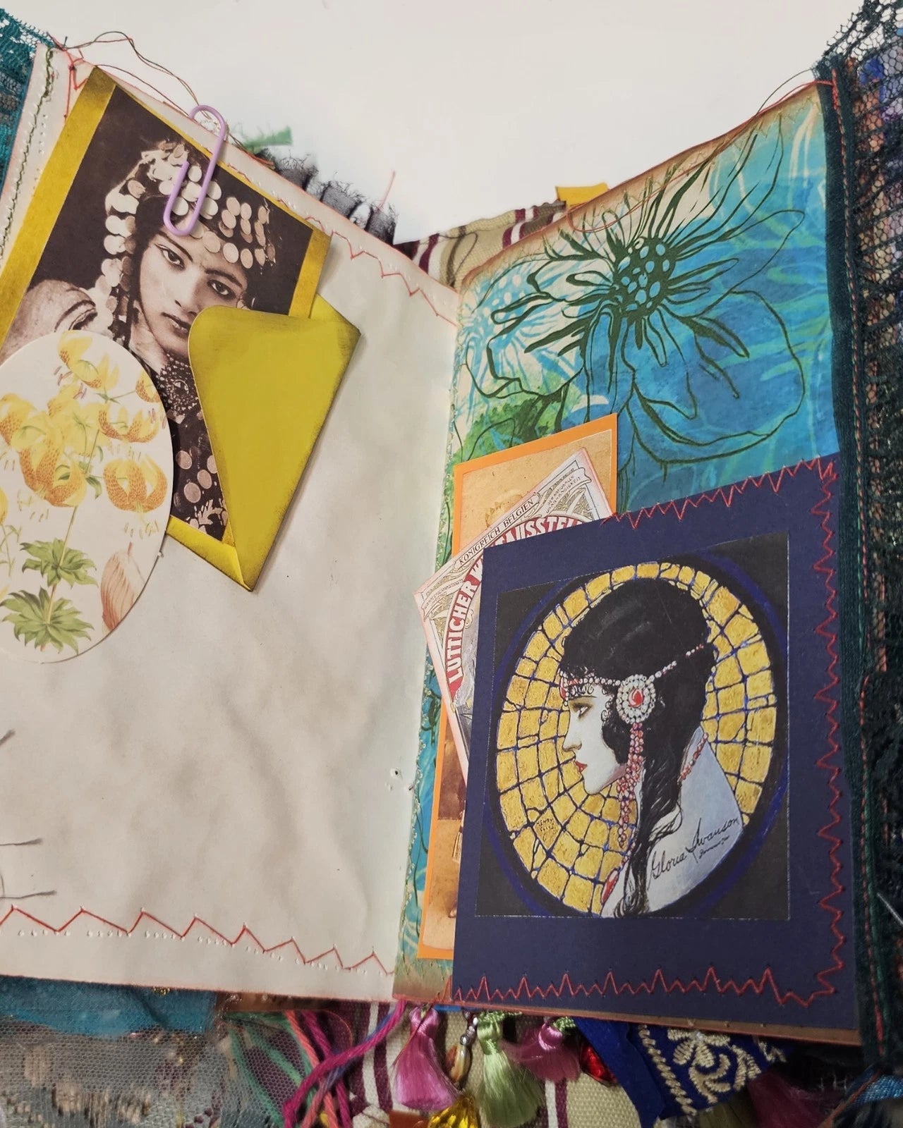 Vintage Bohemian Junk Journal