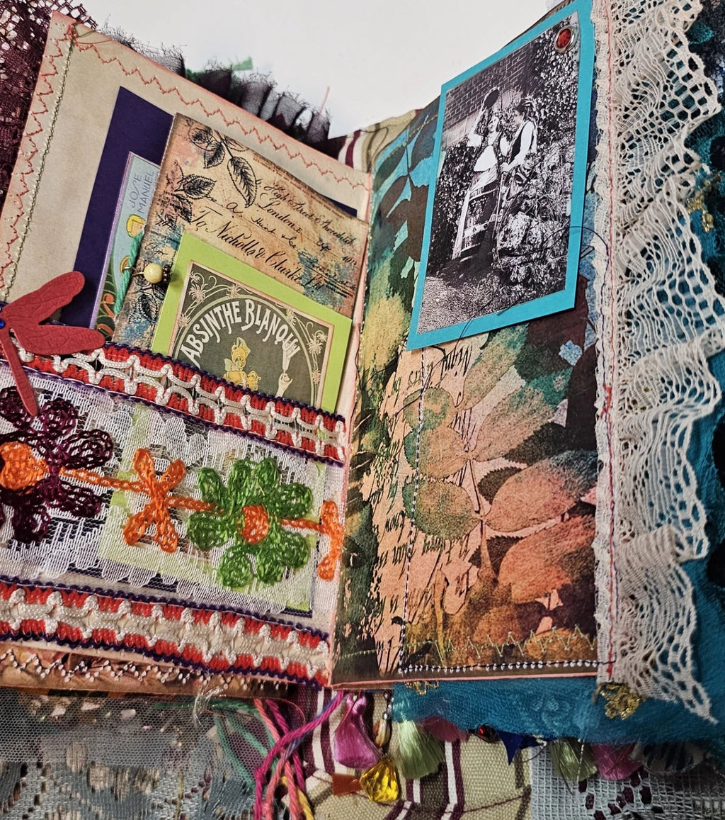 Vintage Bohemian Junk Journal