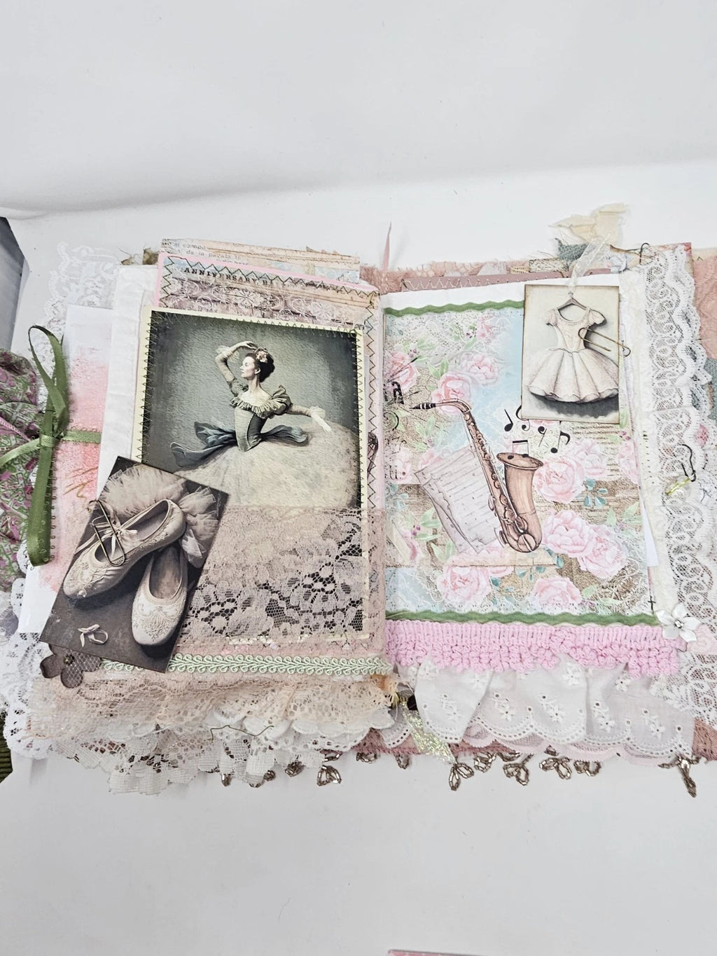 Ballerina Dream - Fabric Journal