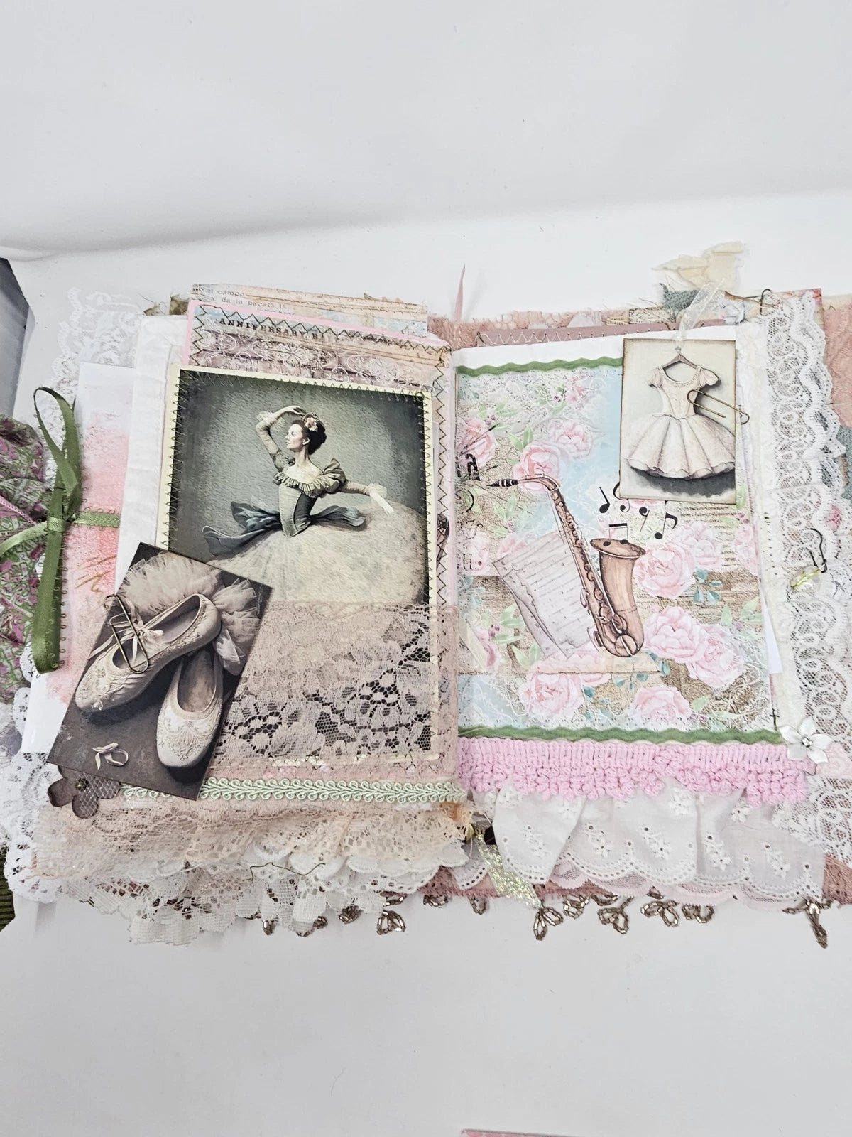 Ballerina Dream - Fabric Journal