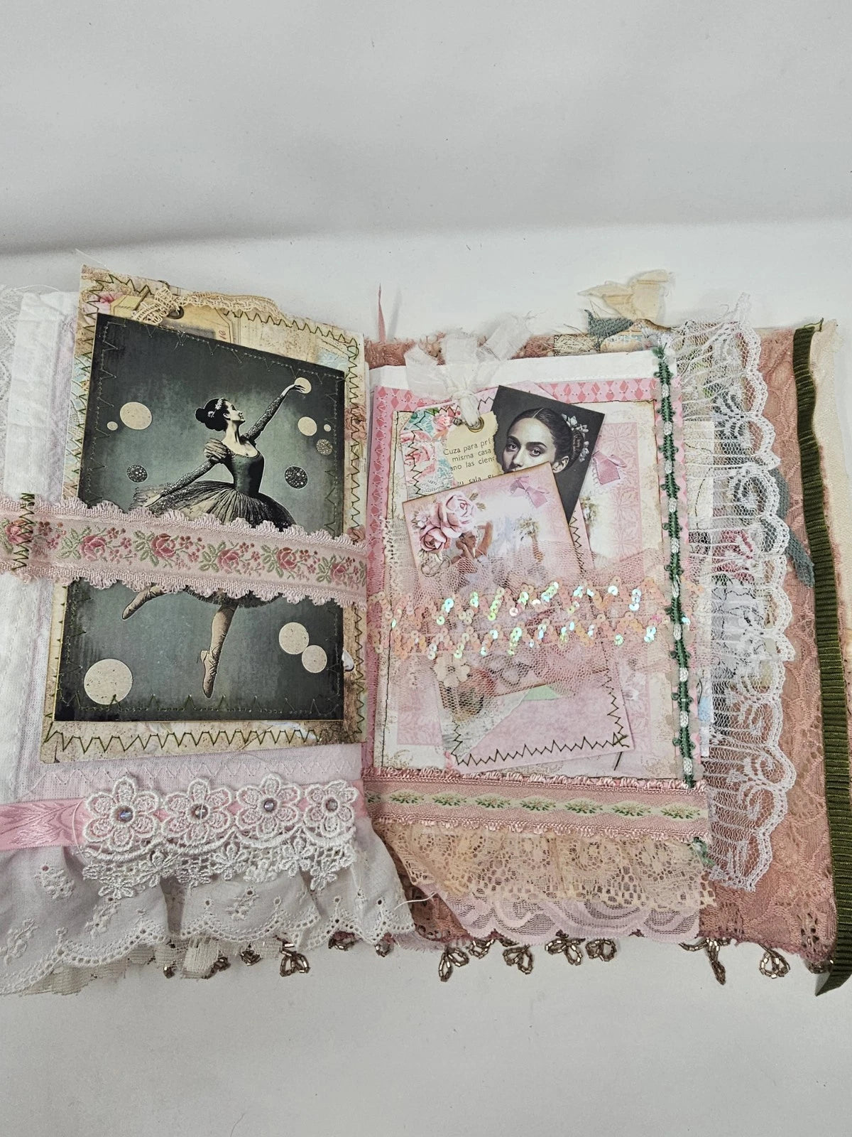 Ballerina Dream - Fabric Journal
