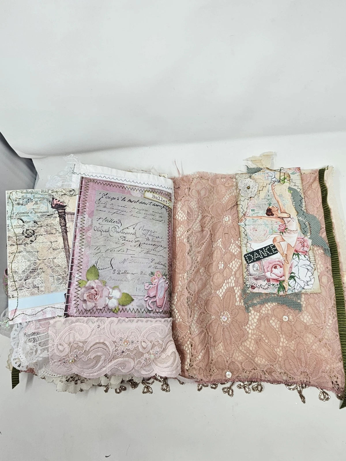 Ballerina Dream - Fabric Journal