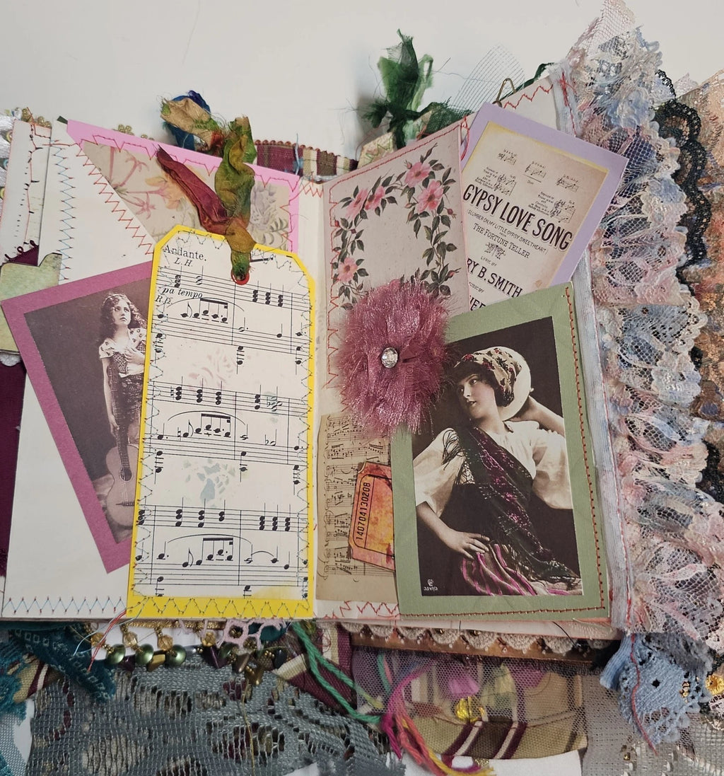 Vintage Bohemian Junk Journal