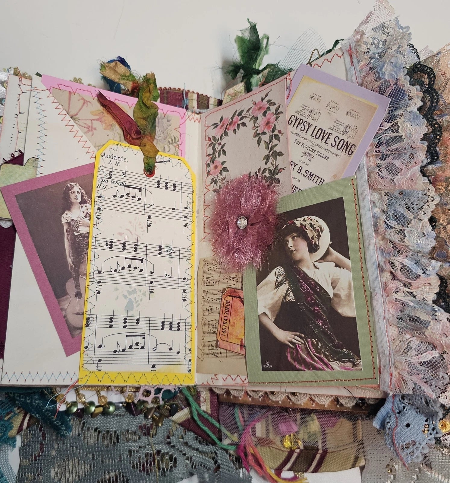 Vintage Bohemian Junk Journal