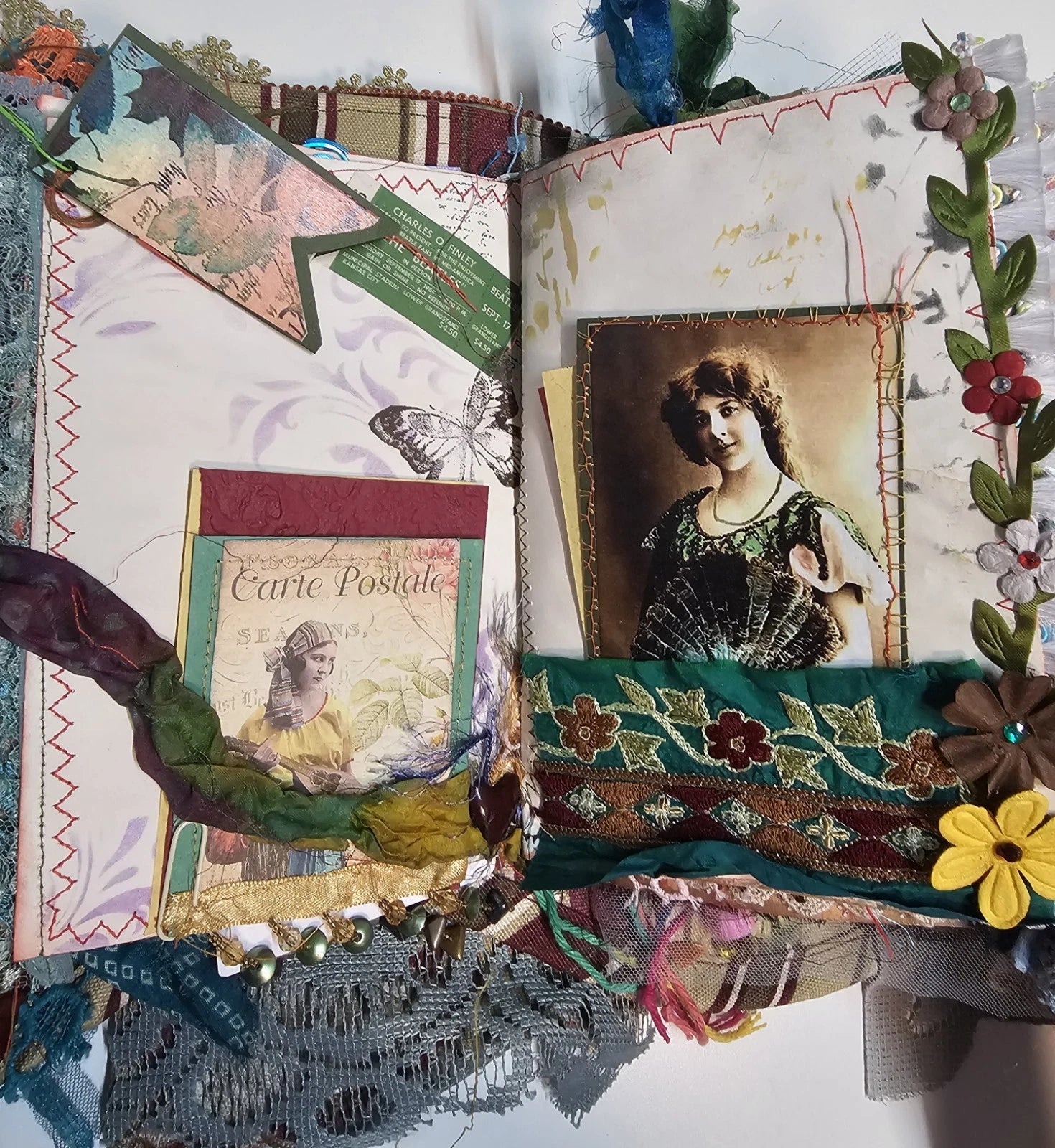 Vintage Bohemian Junk Journal