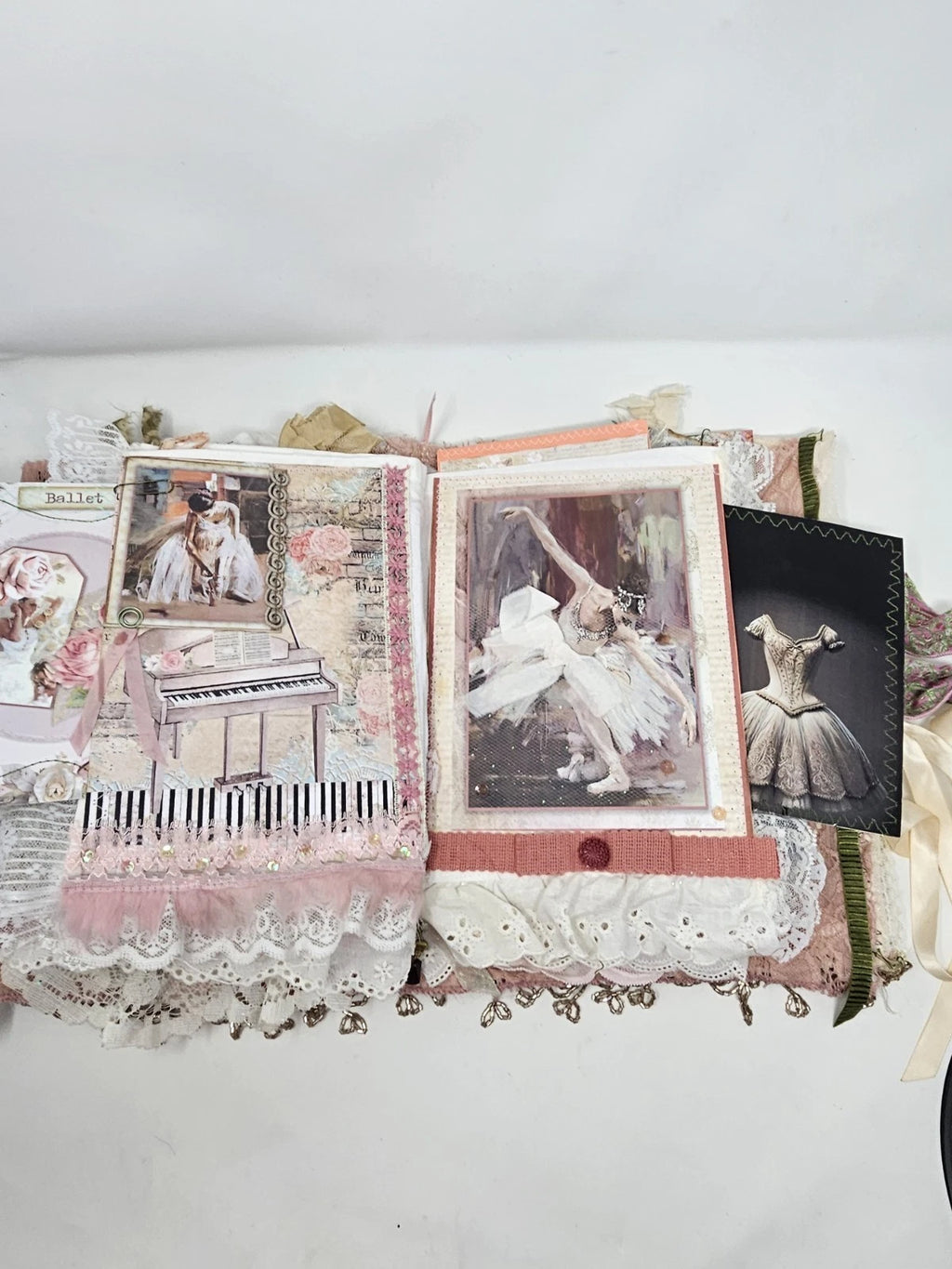 Ballerina Dream - Fabric Journal