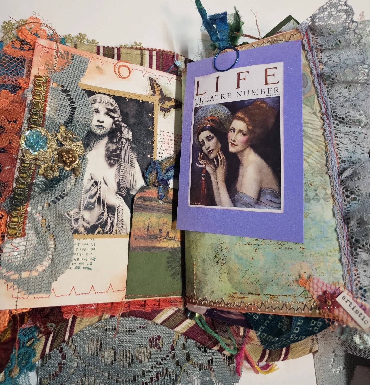 Vintage Bohemian Junk Journal