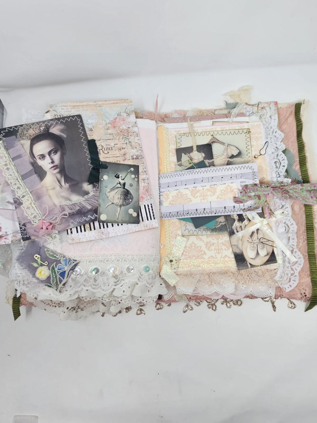Ballerina Dream - Fabric Journal