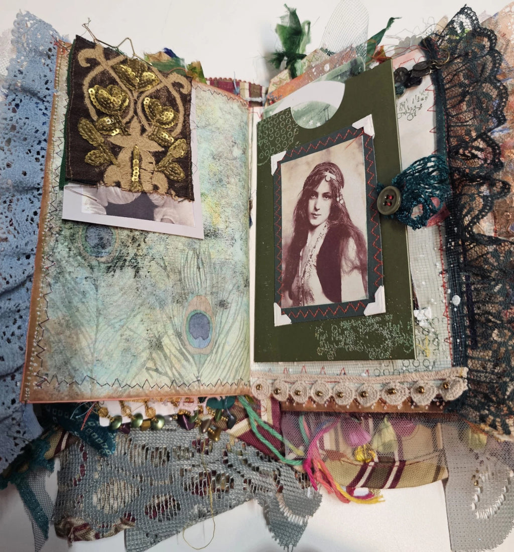 Vintage Bohemian Junk Journal