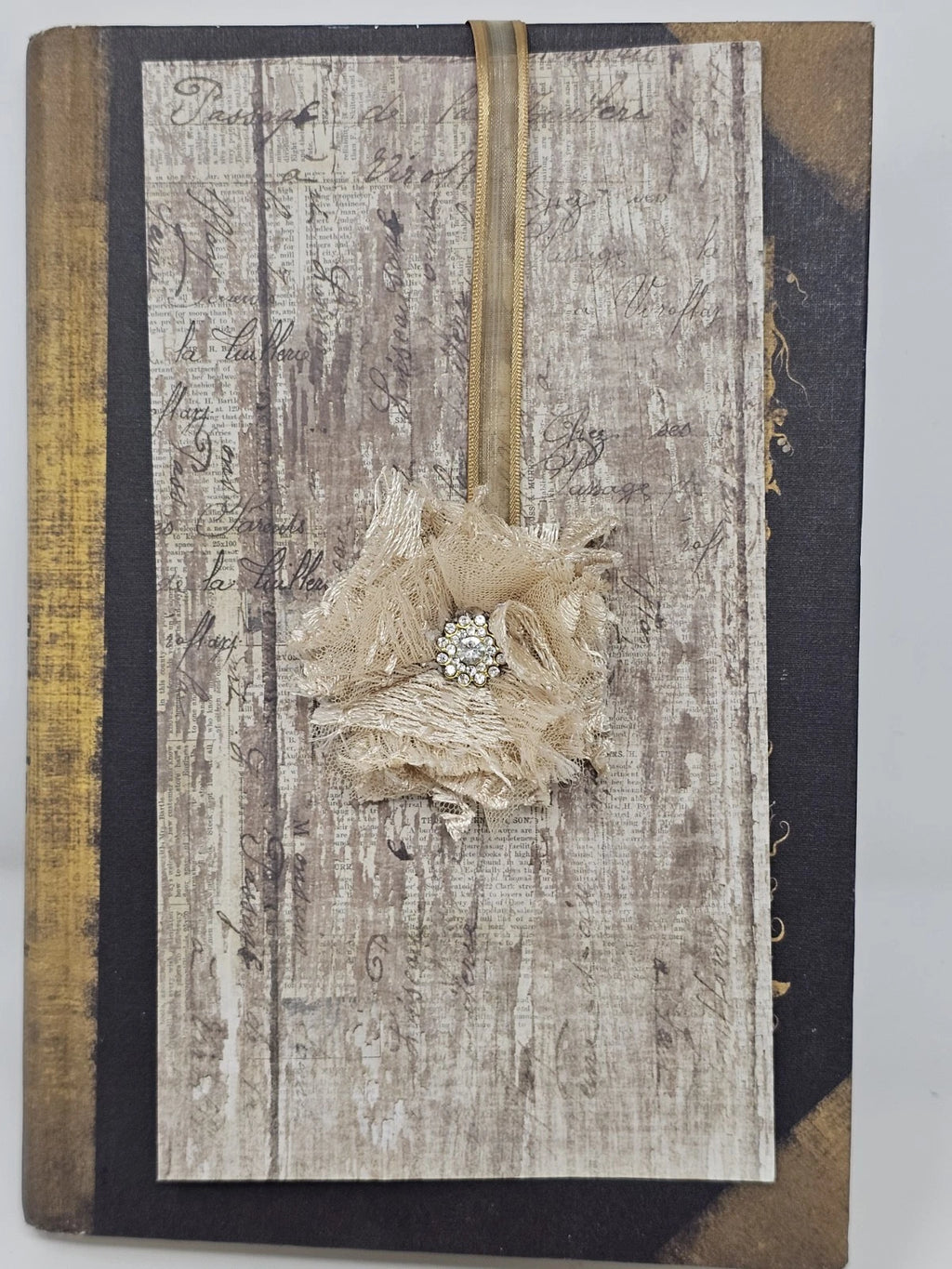 Vintage Bookmark - Time