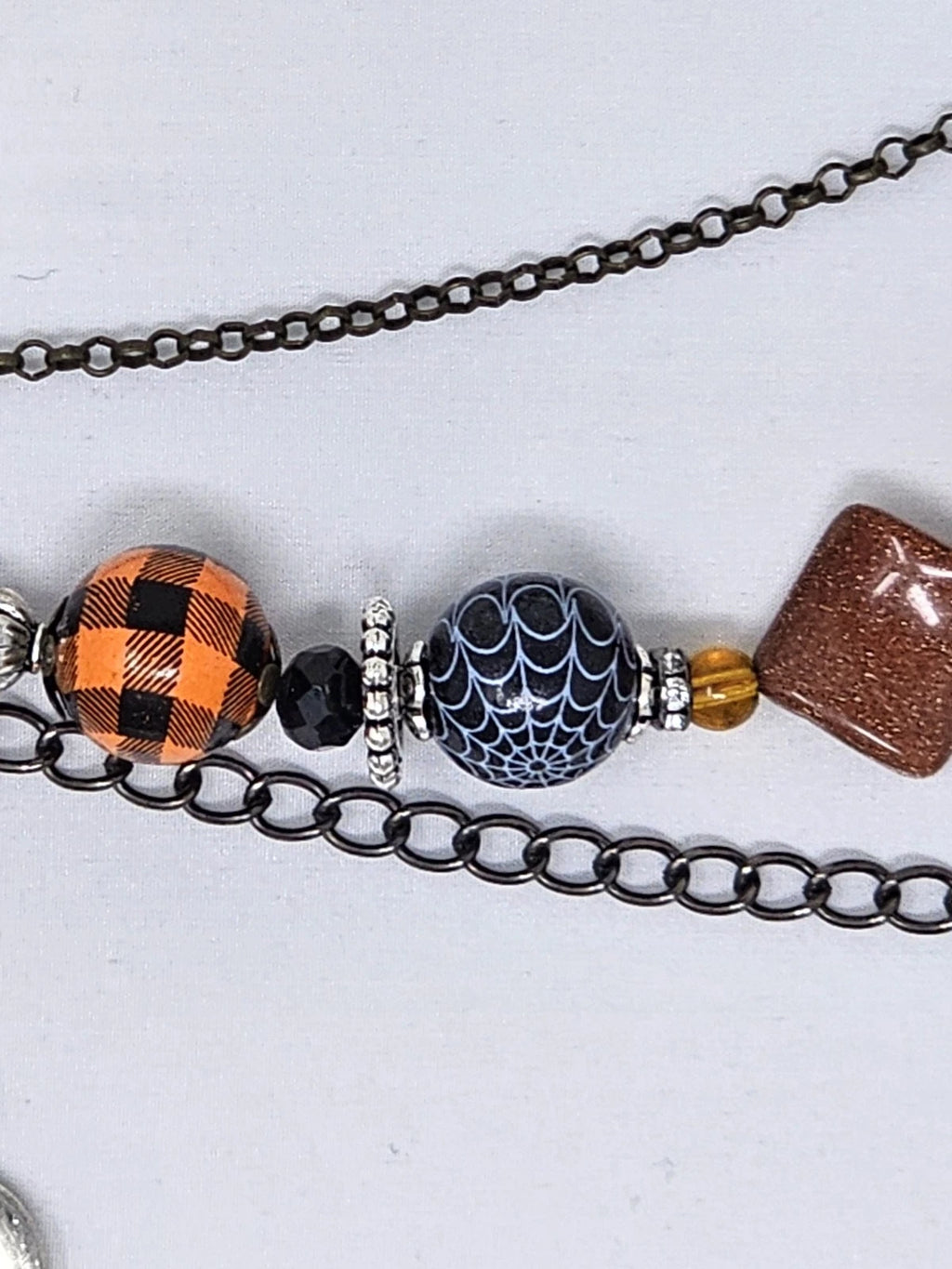 Double Chain Purse Charm - Mickey's Key & Moth