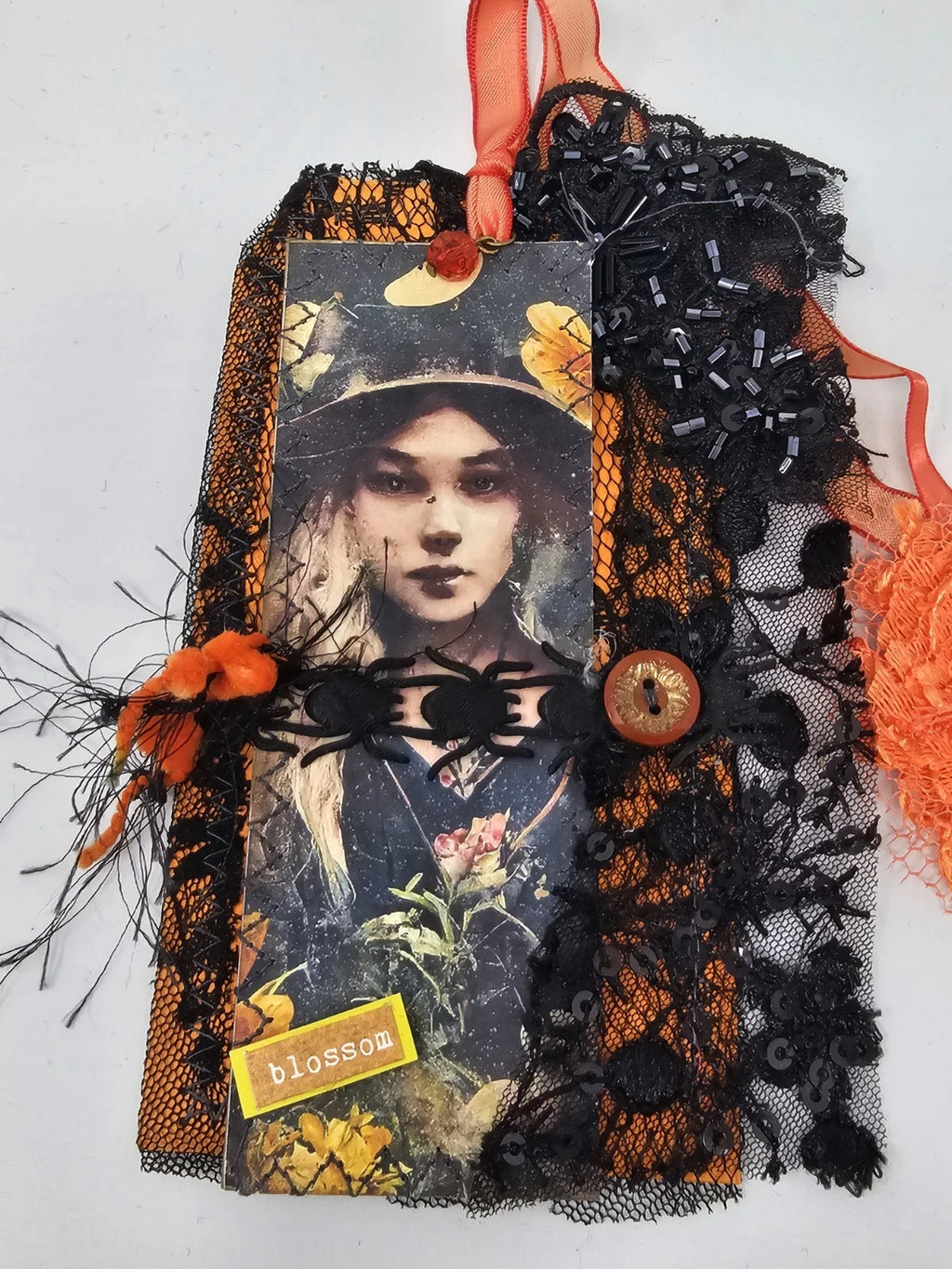 Vintage Lace Bookmark - Blossom - Handmade