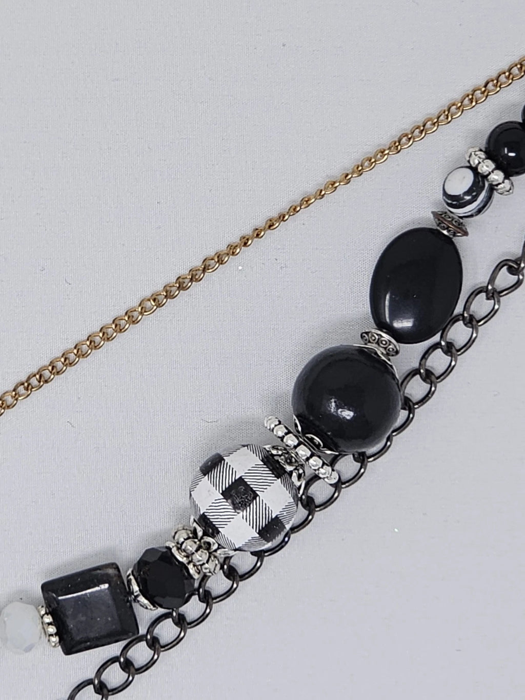 Double Chain Purse Charm - Mickey's Key & Spider