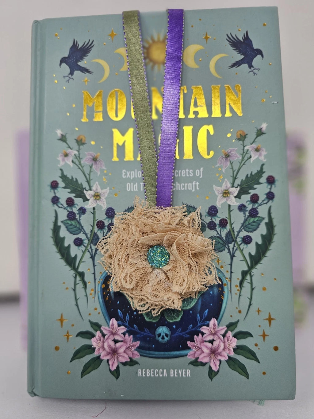 Vintage Chic Lace Bookmark - Heal - Handmade
