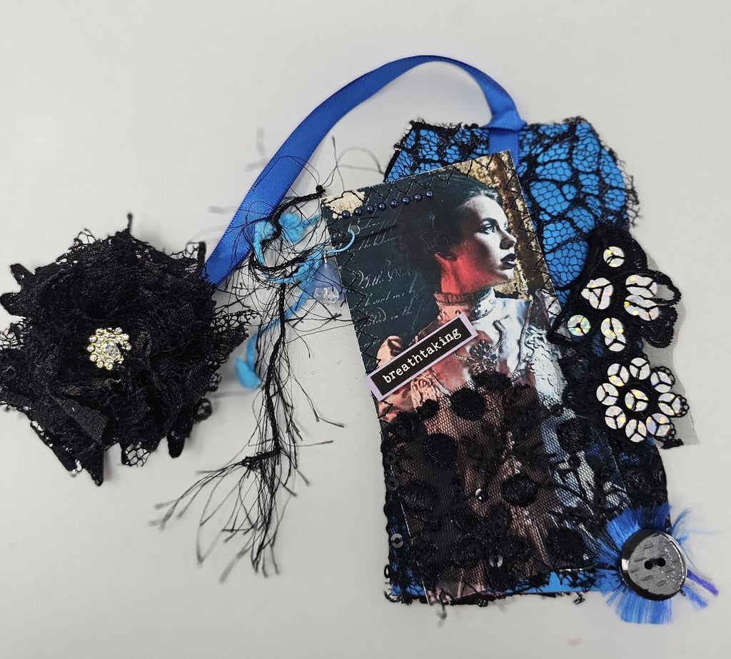 Vintage Chic Lace Bookmark - Breathtaking - Handmade