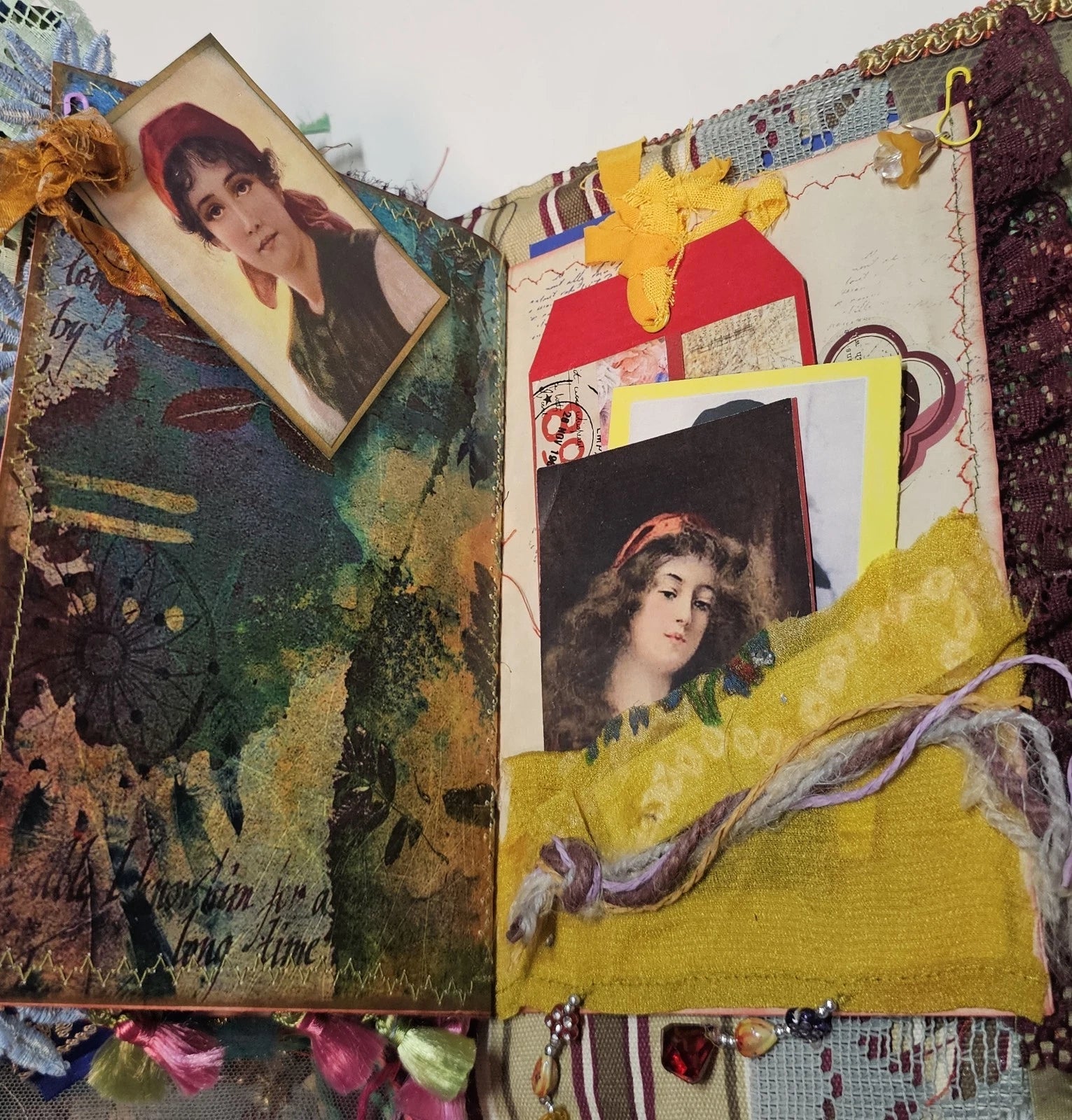 Vintage Bohemian Junk Journal